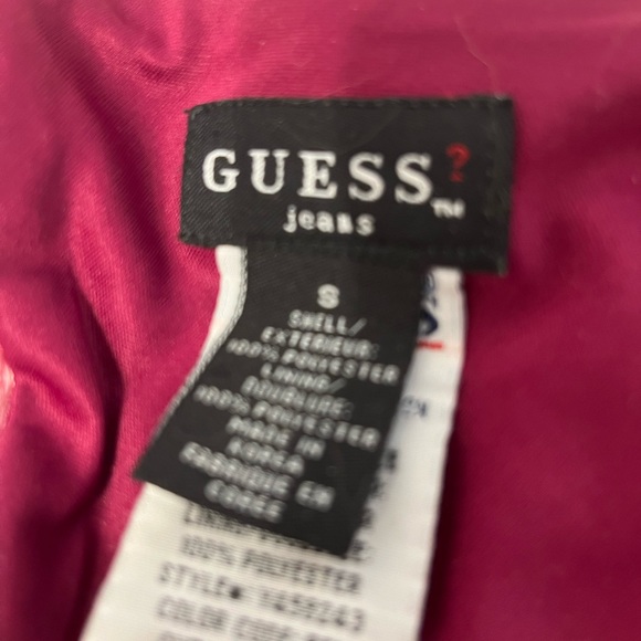 Vintage Guess open back pink sparkly top - Picture 2 of 2